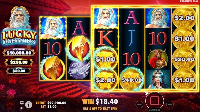 Lucky Lightning slot screen 6