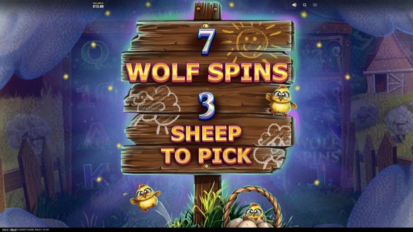 Sheep Gone Wild slot screen 5