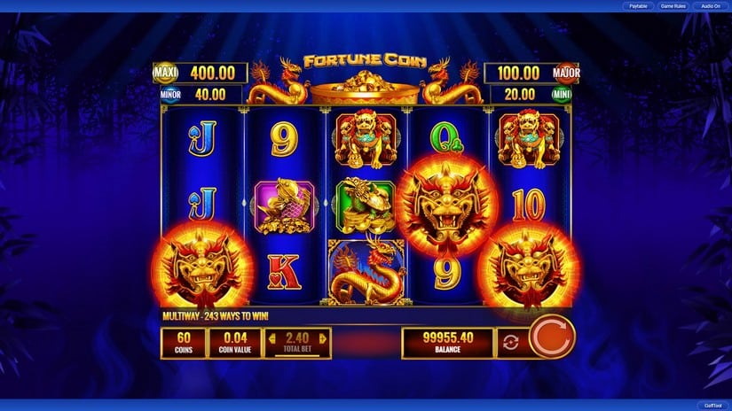 Fortune Coin slot screen 4