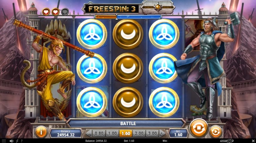 Divine Showdown slot screen 5