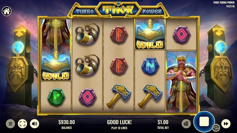 Thor Turbo Power slot screen 2