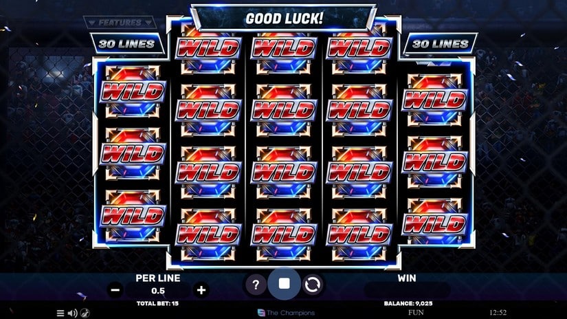 MMA Champions slot screen 5