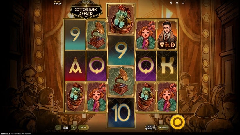 Cotton Gang Affair slot screen 1