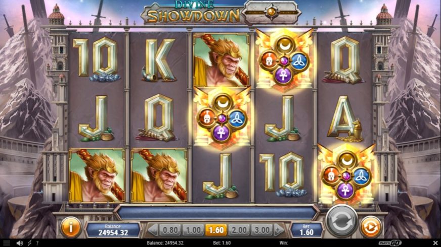 Divine Showdown slot screen 3