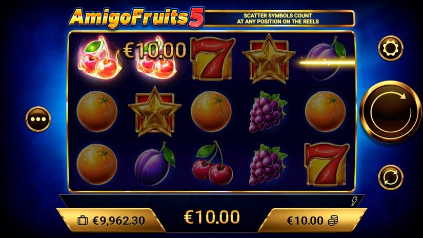 Amigo Fruits 5 slot screen 4