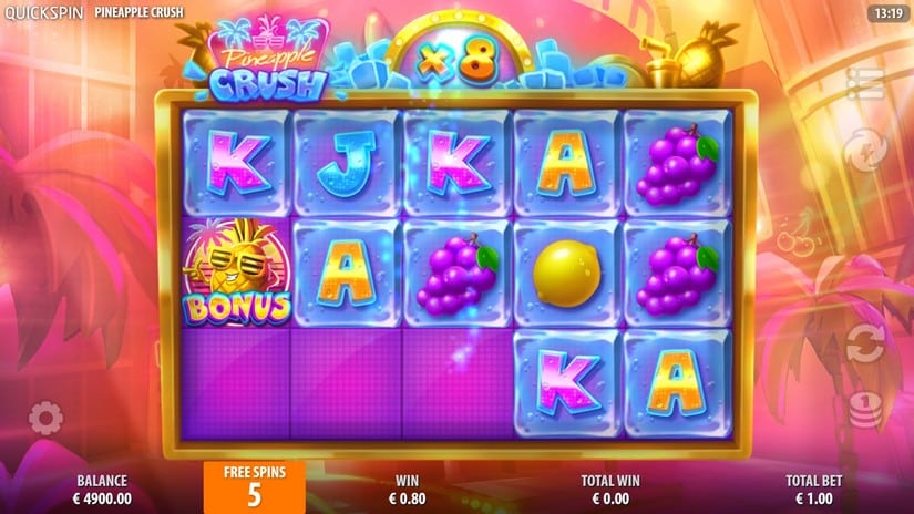 Pineapple Crush slot screen 4