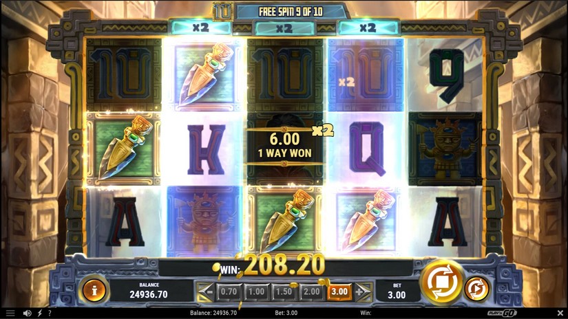 Rich Wilde and the Wandering City slot screen 2