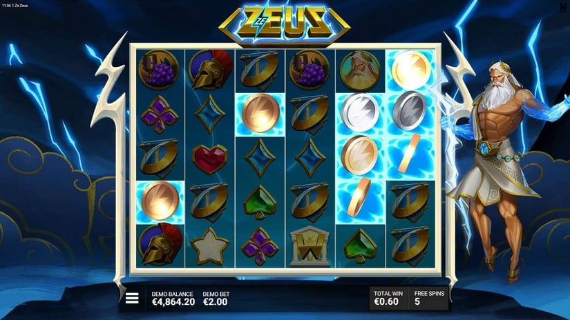 Ze Zeus slot screen 5