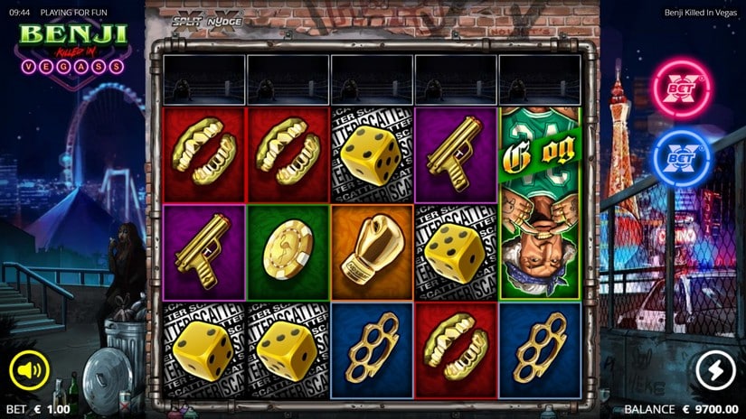 Benji Killed In Vegas slot screen 2
