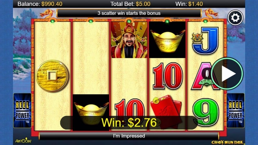 Choy Sun Doa slot screen 3