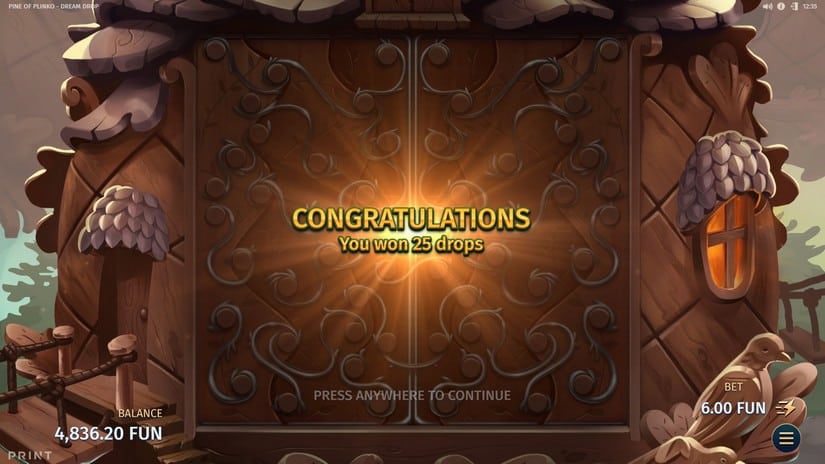 Pine of Plinko Dream Drop slot screen 5