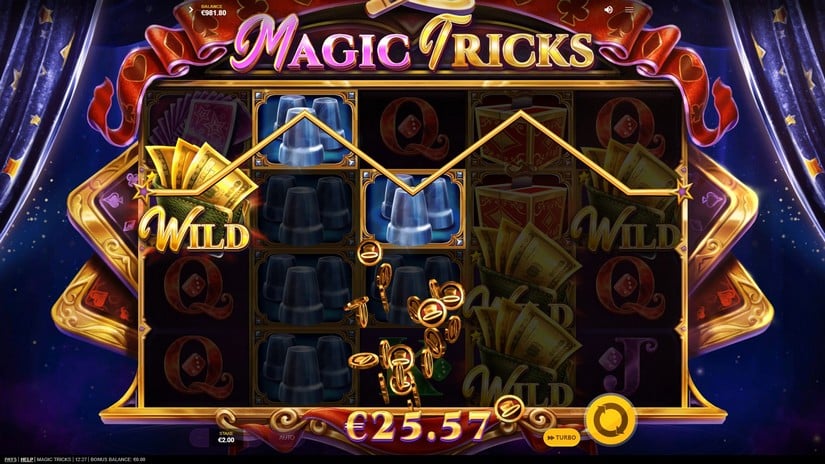 Magic Tricks slot screen 3