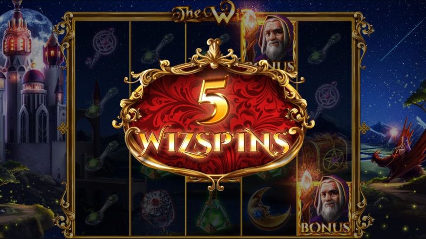 The Wiz slot screen 5