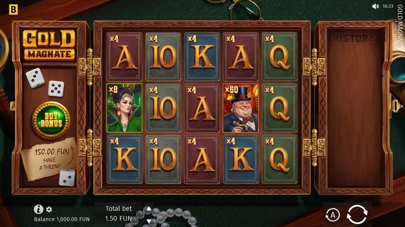 Gold Magnate slot screen 1