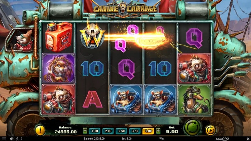 Canine Carnage slot screen 2