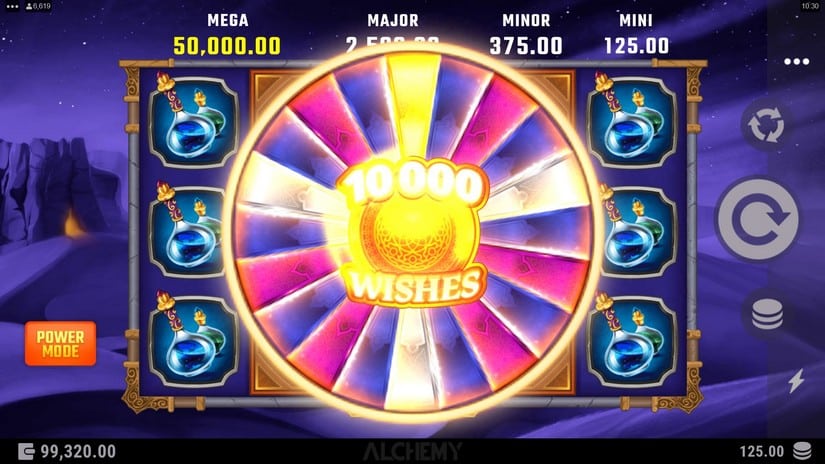 10000 Wishes slot screen 4