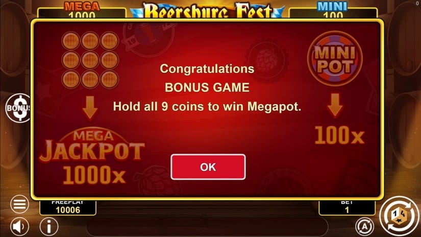 Beersburg Fest Hold And Win slot screen 3