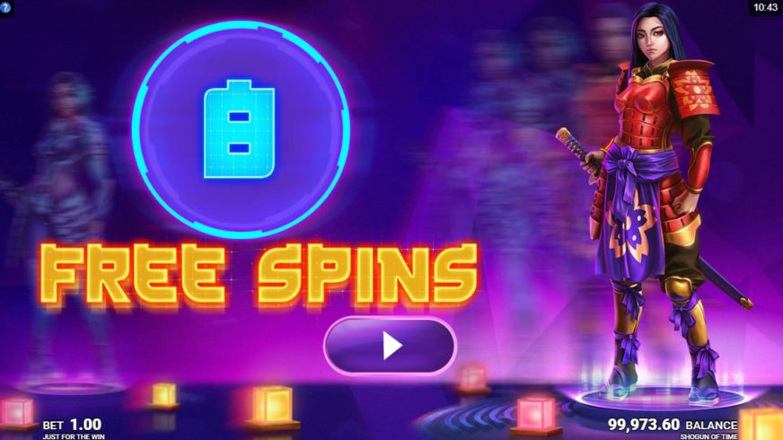 Shogun of Time slot screen 8