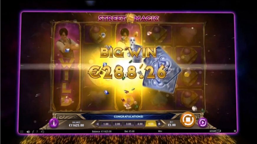 Street Magic slot screen 2