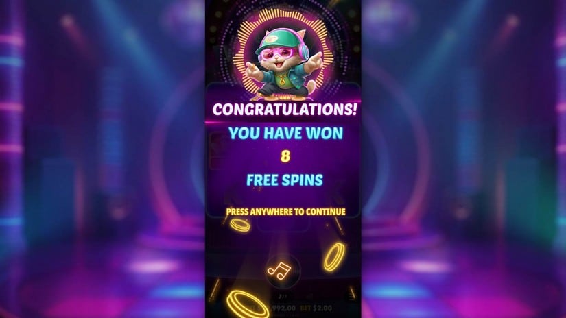 DJ Neko slot screen 3