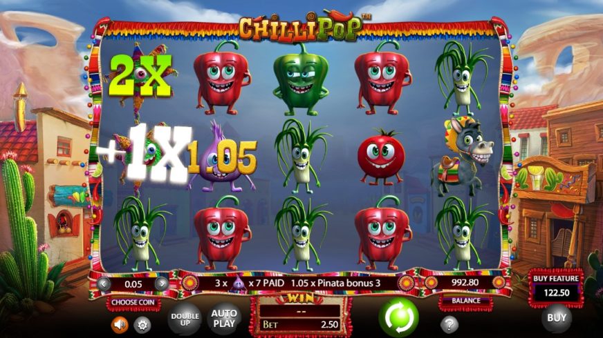 Chilli Pop slot screen 2