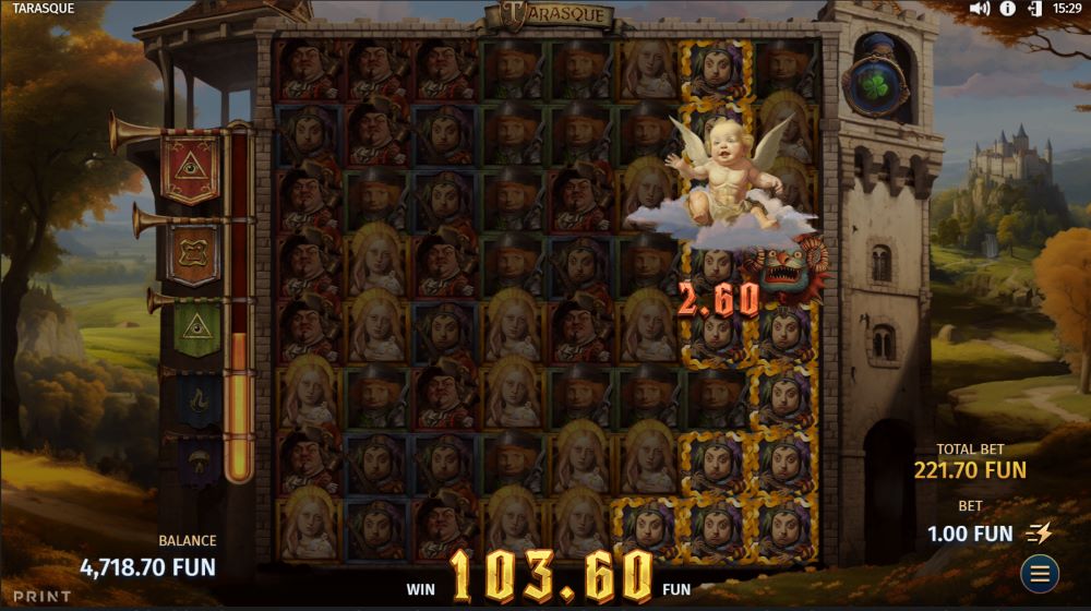 Tarasque slot multiplier