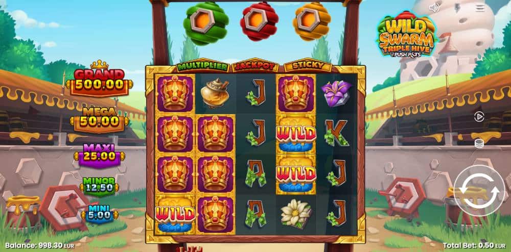 Wild Swarm Triple Hive free slot