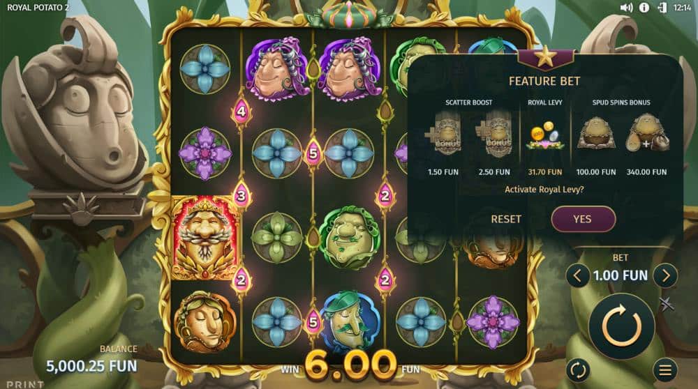 Royal Potato 2 Feature Buy