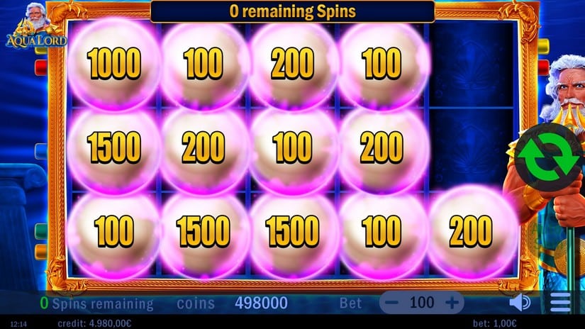 Aqua Lord slot screen 5