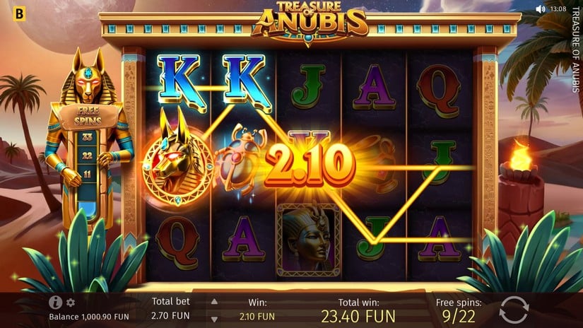 Treasure of Anubis slot screen 5