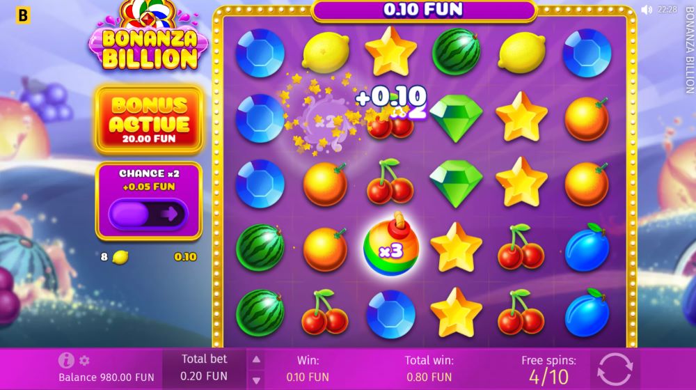 Bonanza Billion free spins