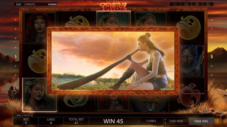 Tribe slot screen 3