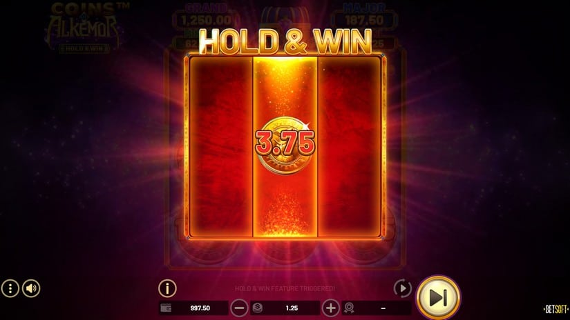 Coins of Alkemor slot screen 2