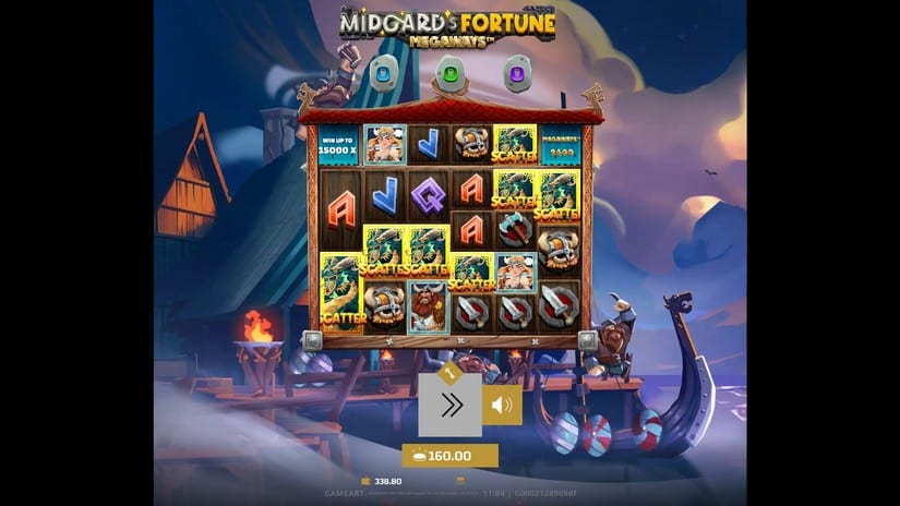 Midgard’s Fortune Megaways slot screen 2