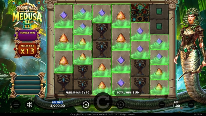 Stone Gaze of Medusa 2 slot screen 5