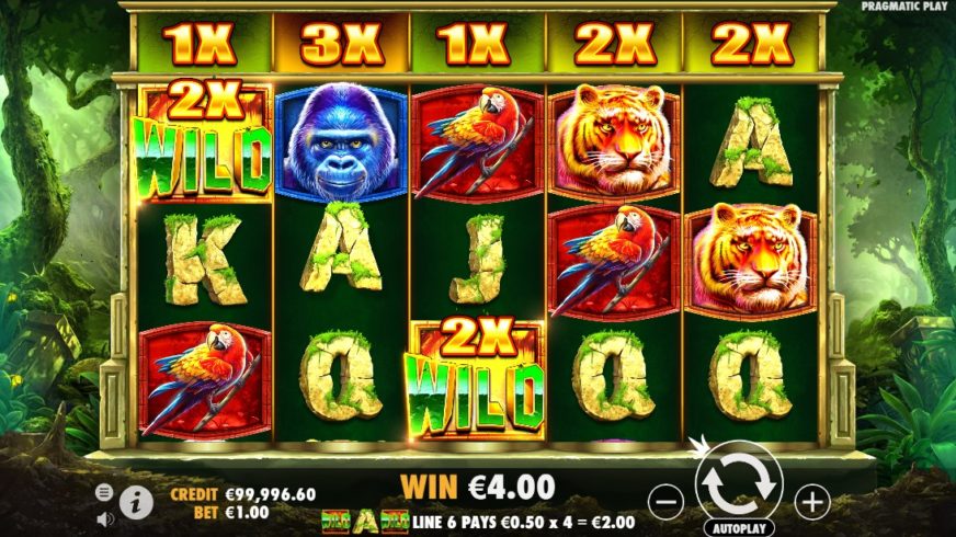 Jungle Gorilla slot screen 4
