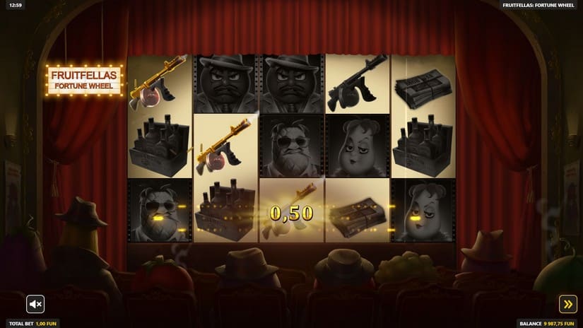 Fruitfellas Fortune Wheel slot screen 2