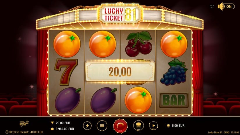 Lucky Ticket 81 slot screen 4