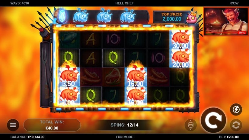 Hell Chef slot screen 5