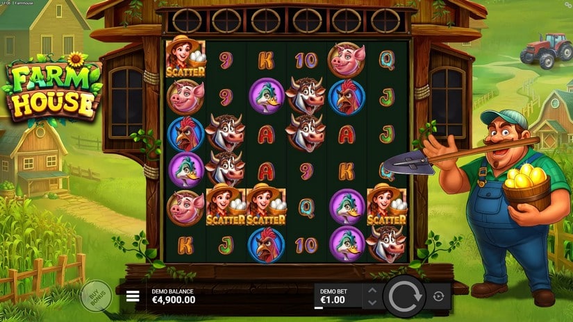 Farm House slot screen 3