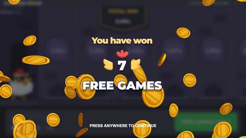 Chicken Road Bonus slot screen 3