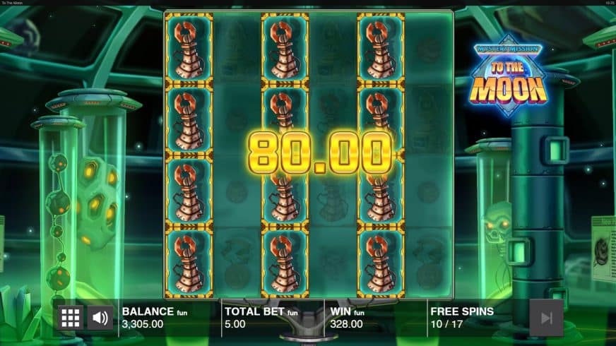 Mystery Mission to the Moon slot screen 7