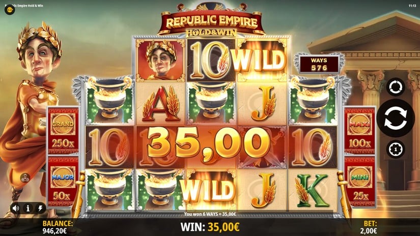 Republic Empire: Hold & Win slot screen 5