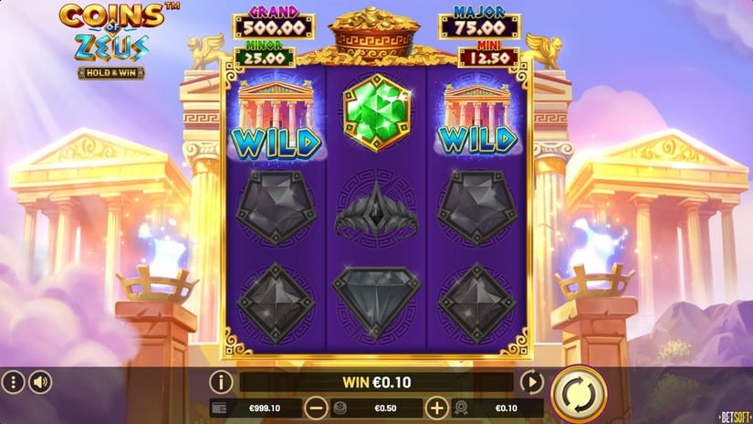 Coins of Zeus – Hold & Win slot screen 2