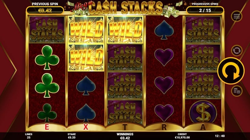 Mega Cash Stack slot screen 6