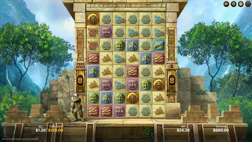 Gonzo’s Quest 2 slot screen 7