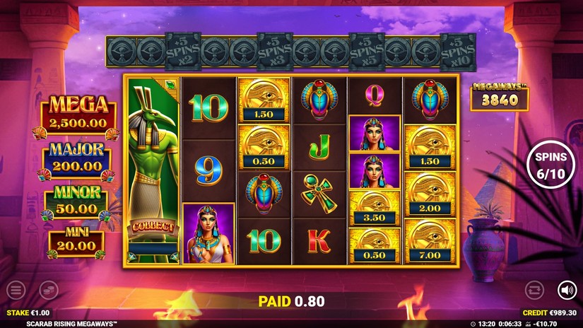 Scarab Rising Megaways slot screen 6