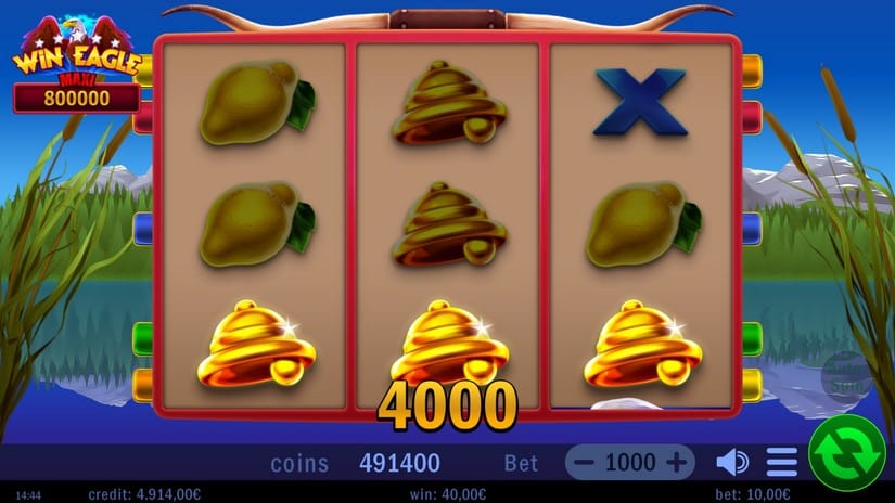 Win Eagle slot screen 3