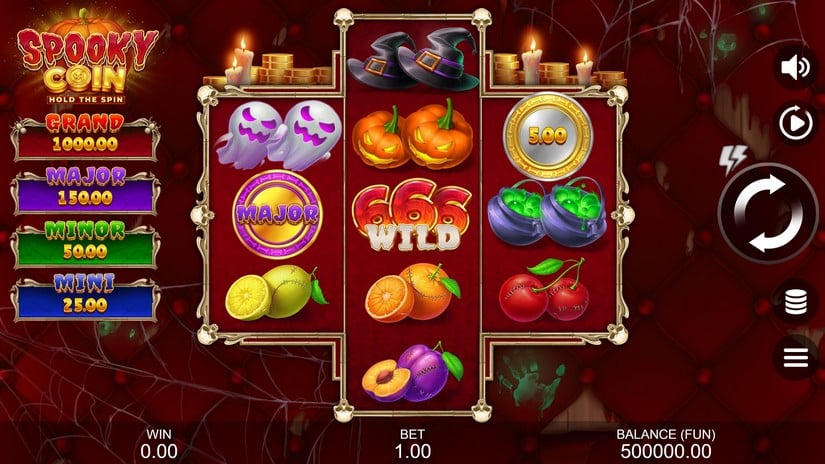 Spooky Coin: Hold The Spin slot screen 1