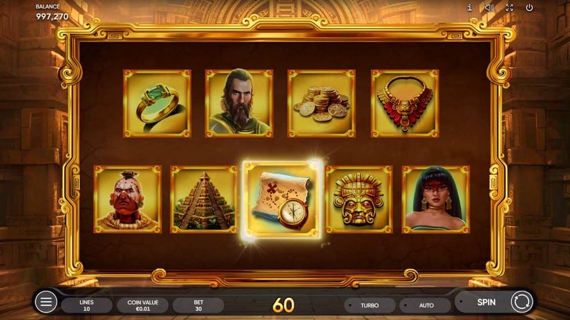 Book of Conquistador slot screen 3
